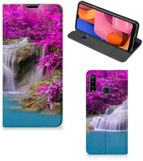 B2Ctelecom Telefoonhoesje Samsung Galaxy A20s Wallet Bookcase Waterval