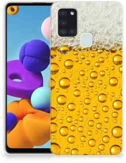 B2Ctelecom Telefoonhoesje Samsung Galaxy A21s Silicone Back Cover Bier