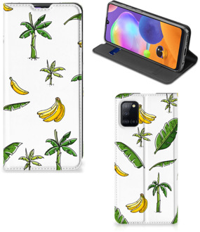 B2Ctelecom Telefoonhoesje Samsung Galaxy A31 Beschermhoes Banana Tree