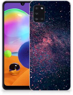 B2Ctelecom Telefoonhoesje Samsung Galaxy A31 TPU Siliconen Hoesje met Foto Stars