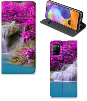 B2Ctelecom Telefoonhoesje Samsung Galaxy A31 Wallet Bookcase Waterval