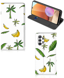 B2Ctelecom Telefoonhoesje Samsung Galaxy A32 4G Beschermhoes Banana Tree