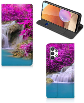 B2Ctelecom Telefoonhoesje Samsung Galaxy A32 4G Wallet Bookcase Waterval