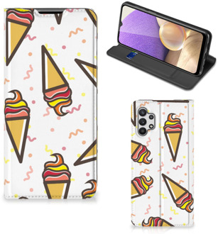 B2Ctelecom Telefoonhoesje Samsung Galaxy A32 5G Beschermhoes Icecream