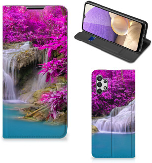 B2Ctelecom Telefoonhoesje Samsung Galaxy A32 5G Wallet Bookcase Waterval