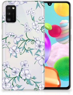 B2Ctelecom Telefoonhoesje Samsung Galaxy A41 Foto hoesje Blossom White