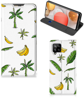 B2Ctelecom Telefoonhoesje Samsung Galaxy A42 Beschermhoes Banana Tree