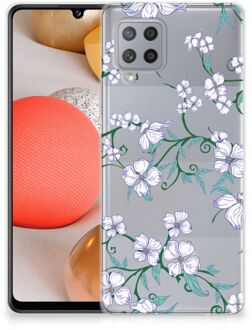 B2Ctelecom Telefoonhoesje Samsung Galaxy A42 Foto hoesje Blossom White