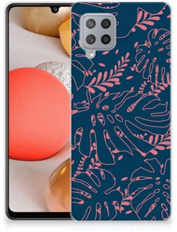 B2Ctelecom Telefoonhoesje Samsung Galaxy A42 Silicone Back Cover Palm Leaves