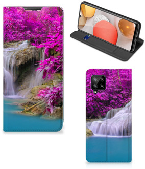 B2Ctelecom Telefoonhoesje Samsung Galaxy A42 Wallet Bookcase Waterval