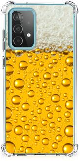 B2Ctelecom Telefoonhoesje  Samsung Galaxy A52 4G/5G Hippe Hoesjes met transparante rand Bier