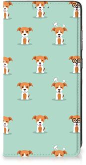 B2Ctelecom Telefoonhoesje Samsung Galaxy A52 Bookcase Pups