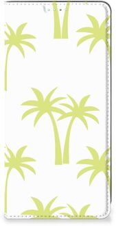 B2Ctelecom Telefoonhoesje Samsung Galaxy A71 Magnet Case Palmtrees