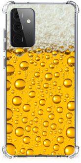 B2Ctelecom Telefoonhoesje  Samsung Galaxy A72 4G/5G Hippe Hoesjes met transparante rand Bier