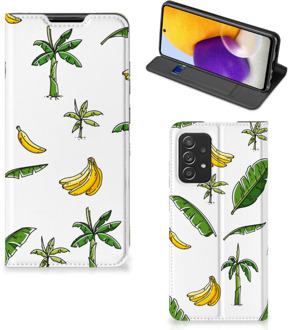 B2Ctelecom Telefoonhoesje Samsung Galaxy A72 (5G/4G) Beschermhoes Banana Tree