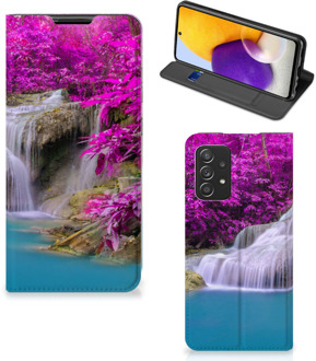 B2Ctelecom Telefoonhoesje Samsung Galaxy A72 (5G/4G) Wallet Bookcase Waterval