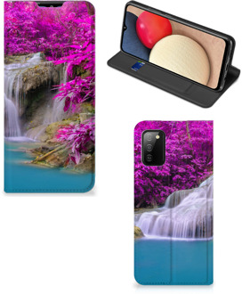 B2Ctelecom Telefoonhoesje Samsung Galaxy M02s | A02s Wallet Bookcase Waterval