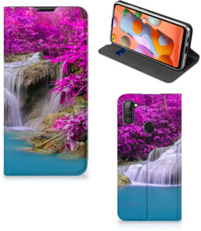 B2Ctelecom Telefoonhoesje Samsung Galaxy M11 | A11 Wallet Bookcase Waterval