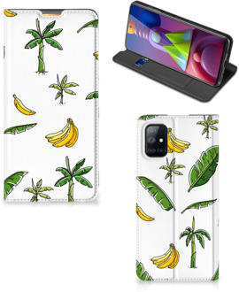 B2Ctelecom Telefoonhoesje Samsung Galaxy M51 Beschermhoes Banana Tree