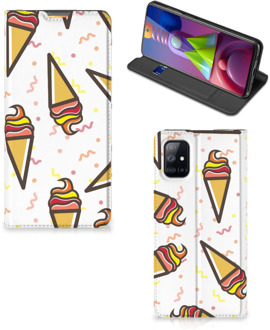 B2Ctelecom Telefoonhoesje Samsung Galaxy M51 Beschermhoes Icecream