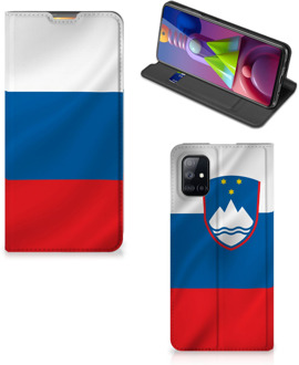 B2Ctelecom Telefoonhoesje Samsung Galaxy M51 Beschermhoes Sloveense Vlag