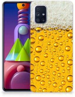 B2Ctelecom Telefoonhoesje Samsung Galaxy M51 Silicone Back Cover Bier