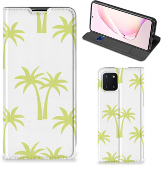 B2Ctelecom Telefoonhoesje Samsung Galaxy Note 10 Lite Magnet Case Palmtrees