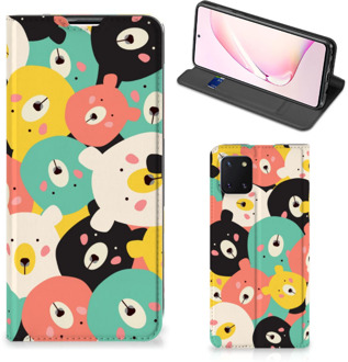 B2Ctelecom Telefoonhoesje Samsung Galaxy Note 10 Lite Wallet Bookcase Bears