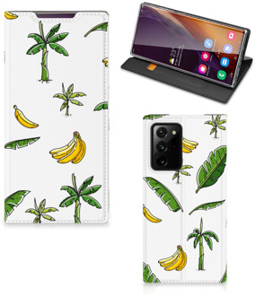 B2Ctelecom Telefoonhoesje Samsung Galaxy Note 20 Ultra Beschermhoes Banana Tree