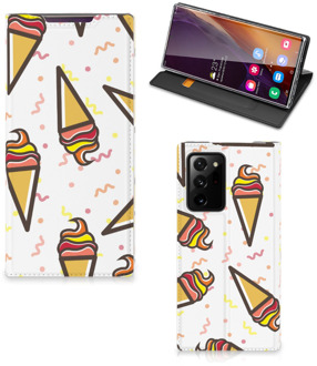 B2Ctelecom Telefoonhoesje Samsung Galaxy Note 20 Ultra Beschermhoes Icecream