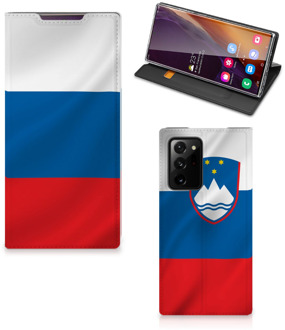 B2Ctelecom Telefoonhoesje Samsung Galaxy Note 20 Ultra Beschermhoes Sloveense Vlag