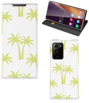 B2Ctelecom Telefoonhoesje Samsung Galaxy Note 20 Ultra Magnet Case Palmtrees