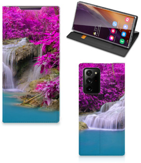 B2Ctelecom Telefoonhoesje Samsung Galaxy Note 20 Ultra Wallet Bookcase Waterval