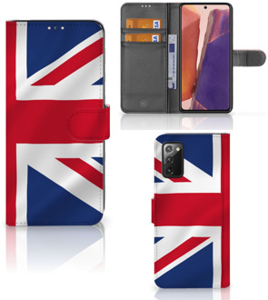 B2Ctelecom Telefoonhoesje Samsung Galaxy Note 20 Wallet Book Case Groot-Brittannië