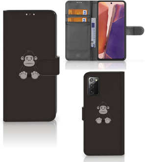 B2Ctelecom Telefoonhoesje Samsung Galaxy Note 20 Wallet Book Case Verjaardagscadeau Gorilla