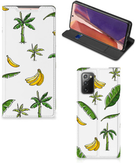 B2Ctelecom Telefoonhoesje Samsung Galaxy Note20 Beschermhoes Banana Tree