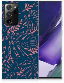 B2Ctelecom Telefoonhoesje Samsung Galaxy Note20 Ultra Silicone Back Cover Palm Leaves