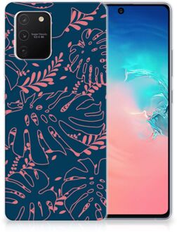 B2Ctelecom Telefoonhoesje Samsung Galaxy S10 Lite Silicone Back Cover Palm Leaves