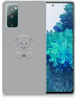 B2Ctelecom Telefoonhoesje Samsung Galaxy S20 FE Hippe Hoesjes Baby Olifant