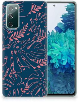 B2Ctelecom Telefoonhoesje Samsung Galaxy S20 FE Silicone Back Cover Palm Leaves