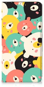 B2Ctelecom Telefoonhoesje Samsung Galaxy S20 FE Wallet Bookcase Bears