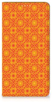 B2Ctelecom Telefoonhoesje Samsung Galaxy S20 FE Wallet Case Batik Orange