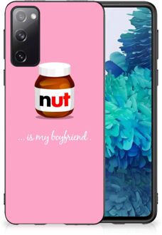 B2Ctelecom Telefoonhoesje Samsung Galaxy S20 Leuk Hoesje met Zwarte rand Nut Boyfriend