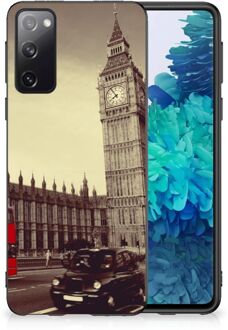 B2Ctelecom Telefoonhoesje Samsung Galaxy S20 Telefoontas met Zwarte rand Londen City