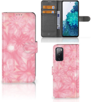 B2Ctelecom Telefoonhoesje Samsung Galaxy S20FE Wallet Book Case Spring Flowers