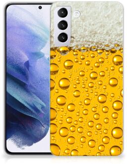 B2Ctelecom Telefoonhoesje Samsung Galaxy S21 Plus Silicone Back Cover Bier