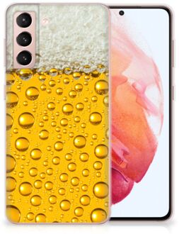 B2Ctelecom Telefoonhoesje Samsung Galaxy S21 Silicone Back Cover Bier