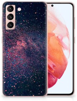 B2Ctelecom Telefoonhoesje Samsung Galaxy S21 TPU Siliconen Hoesje met Foto Stars