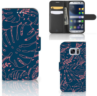 B2Ctelecom Telefoonhoesje Samsung Galaxy S7 Design Palm Leaves