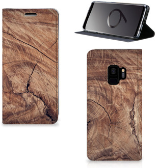 B2Ctelecom Telefoonhoesje Samsung Galaxy S9 Design Tree Trunk